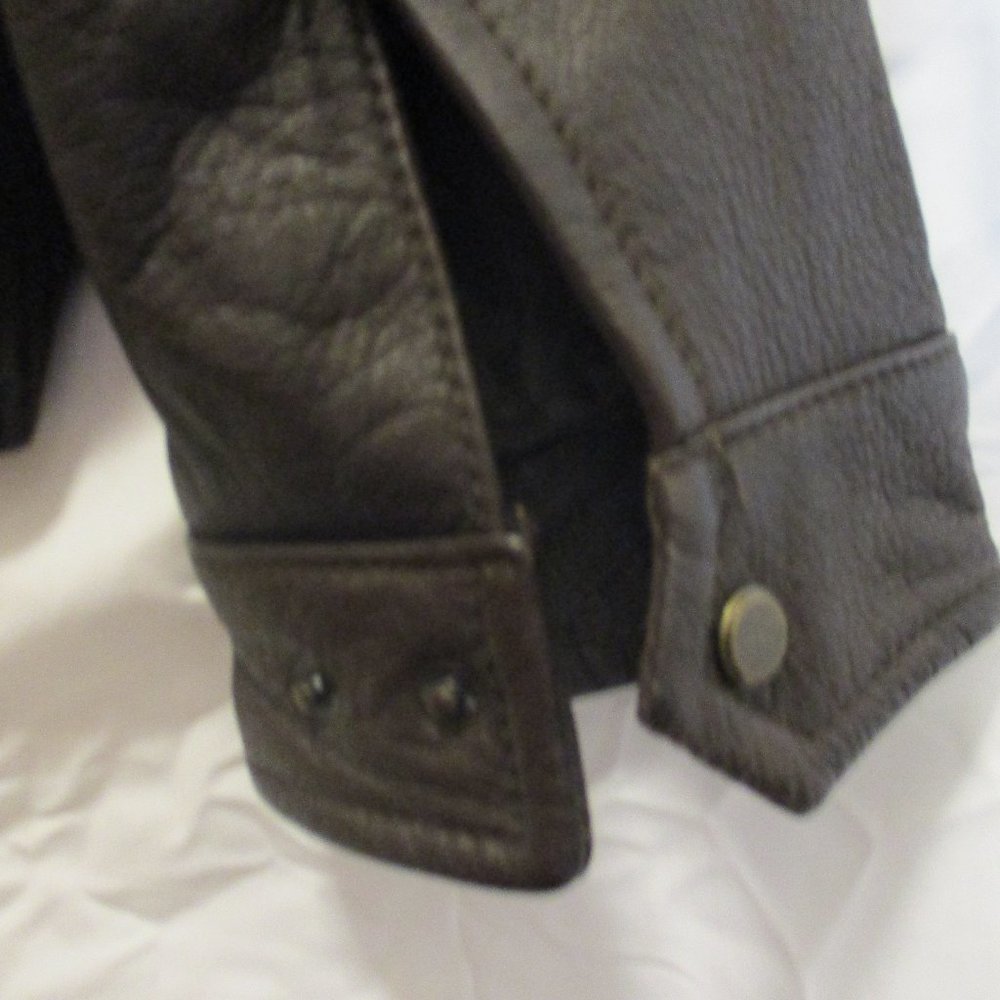 Wilson's Mens Leather Bomber. - Picture 6 of 7